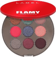 Тени для век Lamel Flamy Lumeneyes Palette 401