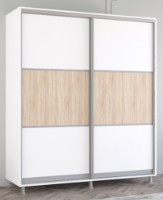 Шкаф-купе Mobildor-Lux Aron-S 190x200 White/Oak Sonoma (arons4569) K