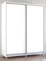 Dulap cu uşi glisante Mobildor-Lux Aron-S 140x200 White (arons5222)