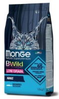 Hrană uscată pentru pisici Monge Superpremium BWild Adult Anchovies 1.5kg