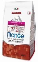 Сухой корм для собак Monge Superpremium XS Adult Lamb/Rice/Potatoes 800g