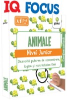 Cartea IQ Focus. Animale. Junior. 3-4 ani (9789731497990)