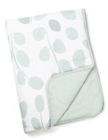 Плед для малышей Doomoo Leaves Aqua Green (DS31)