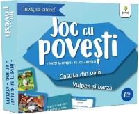 Книга Joc cu povesti. Casuta din oala. Vulpea si barza (9786060563211)