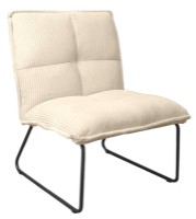 Fotoliu Deco Bronx White