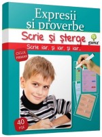 Cartea Scrie si sterge Expert Limba Romana. Expresii si proverbe (9789731493541)