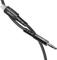 Кабель Acefast Lightning to 3.5mm Black (C1-06)