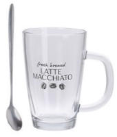 Set căni + 2 lingurițe EH 300ml (51421) 2pcs