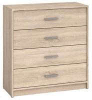 Comodă Gerbor Nepo 4S Stejar Sonoma