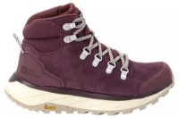 Bocanci pentru dame Jack Wolfskin Terraventure Urban Mid W Burgundy/Beige, s.38