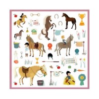Наклейки Djeco Horses DJ08881