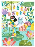 Set de pagini de colorat Djeco Japon DJ08694