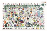 Puzzle Djeco 100 1000 flowers DJ07507