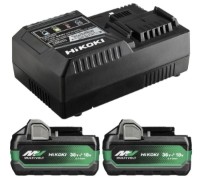 Зарядное устройство+2 аккумулятора Hikoki UC18YSL3WJZ