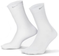 Женские носки Nike W Sheer Crew Socks White/Light Smoke Grey, s.S