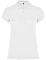 Polo Roly Star Woman 6634 White, s.S