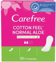 Absorbante Carefree Cotton Feel Normal Aloe 56pcs