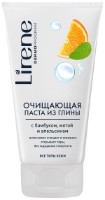 Produs de curatare tenului Lirene Clay Paste Mint & Orange 150ml