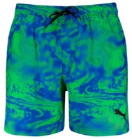 Мужские плавки Puma Swim Men Printed Mid Shorts 1P Blue Combo, s.S