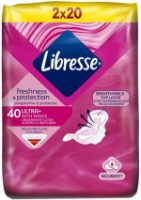 Прокладки гигиенические Libresse Freshness & Protection Ultra 40pcs
