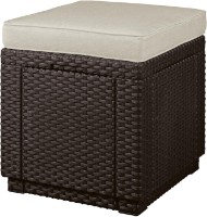 Fotoliu moale Keter Cube With Cushion Brown/Oat (258810)
