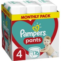 Scutece-chiloți Pampers Box 4/176pcs