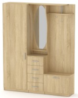 Прихожая Компанит Тамара (Комплект) Дуб Сонома