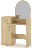 Туалетный столик Компанит Трюмо-1 (Комплект) Дуб Сонома