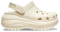 Șlapi pentru femei Crocs Mega Crush Clog Bone Beige, s.39-40