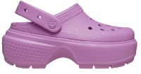 Шлёпанцы женские Crocs Stomp Clog Bubble Mediumpurple, s.37-38