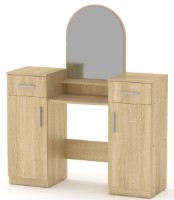 Туалетный столик Компанит Трюмо-2 (Комплект) Дуб Сонома