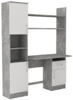 Письменный стол ML-Mobila МЛ-7 1400 Ателье Светлое/Белый