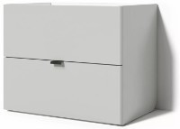 Noptieră Fabrik Home Hardy Deschis-gri mat