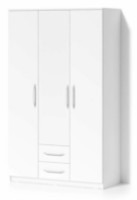 Шкаф Fabrik Home Linia №1 1200 Белый/Белый Ясень (без зеркал )