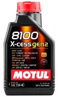 Моторное масло Motul 8100 X-Cess Gen2 5W-40 1L