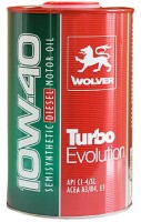 Моторное масло Wolver Turbo Evolution 10W-40 1L