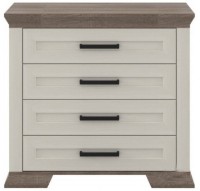 Comodă Gerbor Marsel KOM4S Frasin de zapada/Stejar Sonoma Trufa