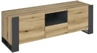 Тумба под ТВ Magnusplus TV Combo 1400x462x421 Gray Graphit/Oak Evoke Coast CO 4