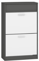 Обувница Magnusplus Sydney Graphit/White