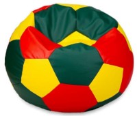 Fotoliu puf BeanBag Ares XL Зеленый/Красный/Желтый