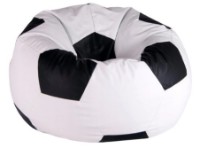 Кресло-мешок BeanBag Ares XXL Белый/Черный