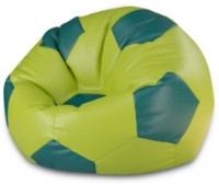 Кресло-мешок BeanBag Ares XXL Салатовый/Тёмно-зелёный