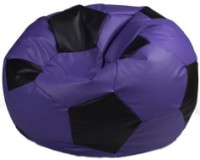 Кресло-мешок BeanBag Ares XXL Фиолетовый/Черный