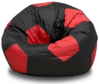 Кресло-мешок BeanBag Oxford 300D L Черный/Красный