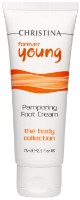 Cremă pentru picioare Christina Forever Young Pampering Foot Cream 75ml