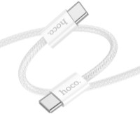 USB Кабель Hoco X104 Source 60W Type-C to Type-C 1m White