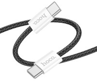 USB Кабель Hoco X104 Source Type-C to Type-C 1m Black