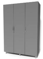 Шкаф Smartex N9 140x47x210cm Графит