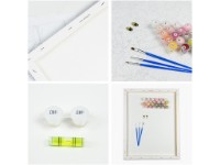 Tablou pe numere Strateg Бокал в розах (GS1622)