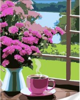 Картина по номерам Strateg Доброе утро (SS1094)